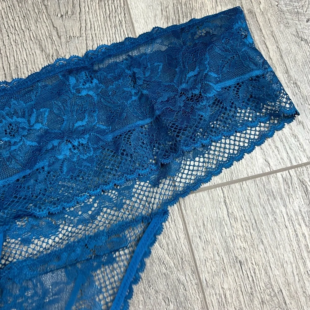 Torrid Teal‎ Lace Thong